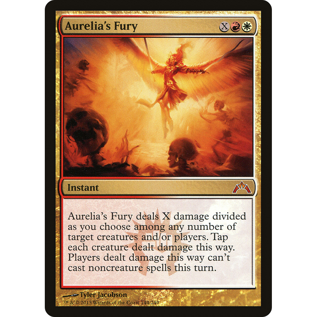 Aurelia's Fury (GTC-144) - Gatecrash Foil
