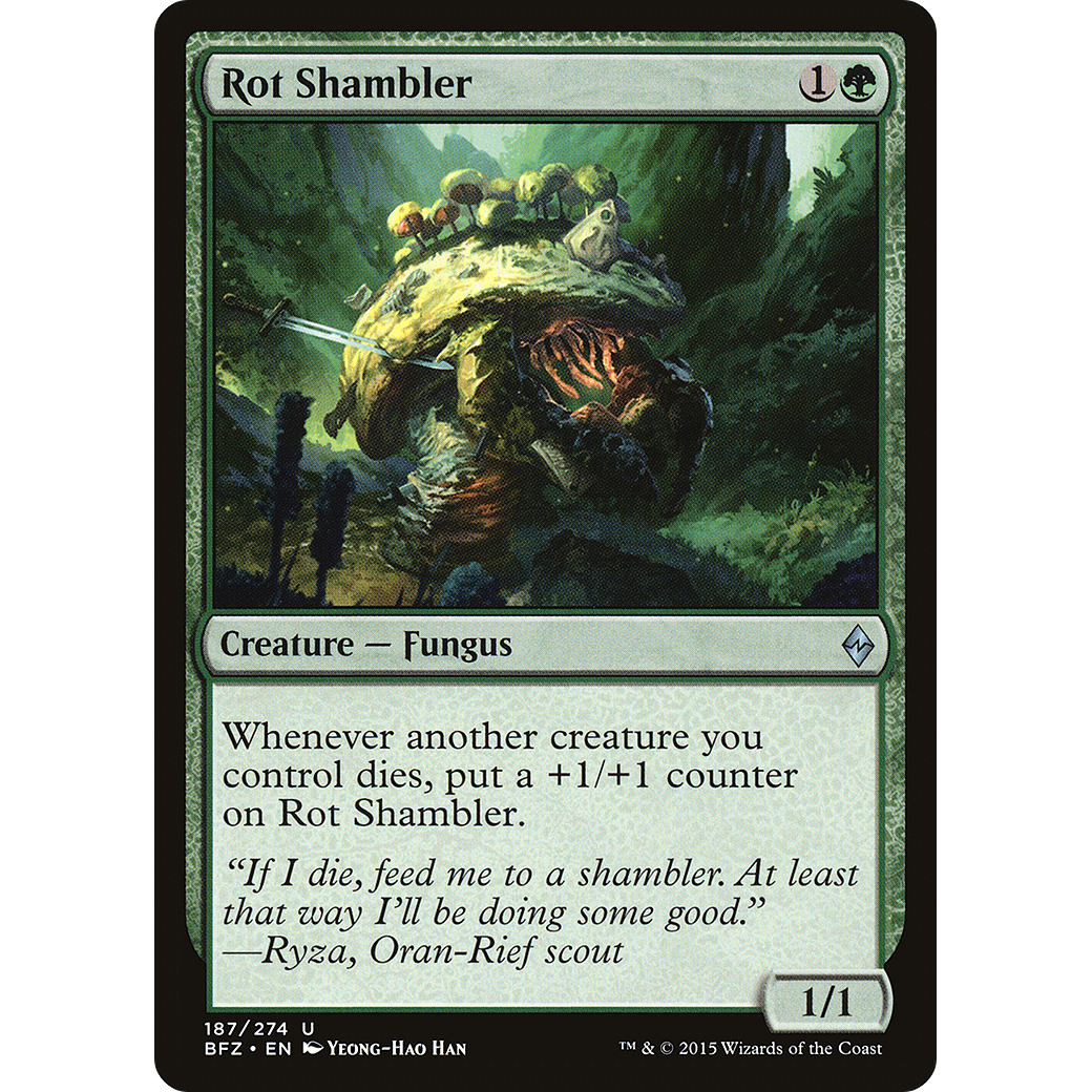 Rot Shambler (BFZ-187) - Battle for Zendikar