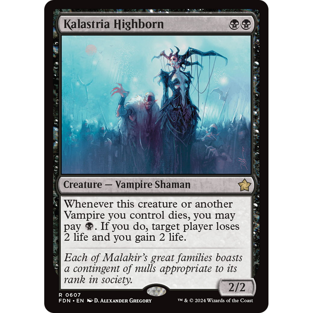 Kalastria Highborn (FDN-607) - Foundations