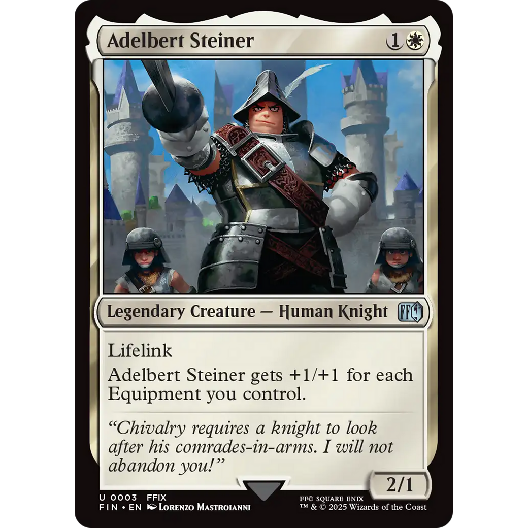 Adelbert Steiner (FIN-003) - FINAL FANTASY Foil