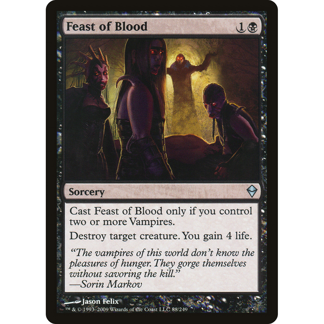 Feast of Blood (ZEN-088) - Zendikar Foil