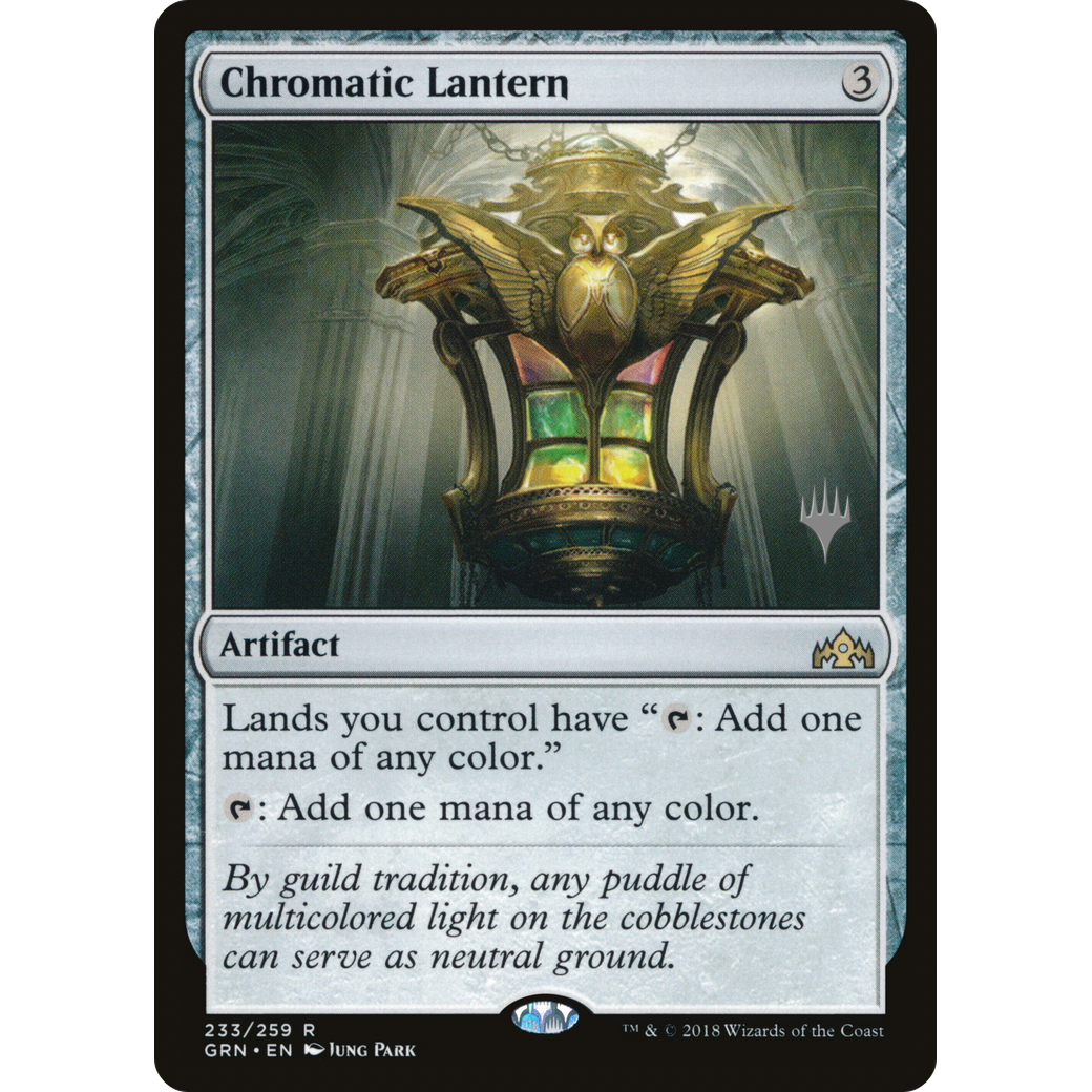 Chromatic Lantern (PPM20-233) - Guilds of Ravnica Promos Foil