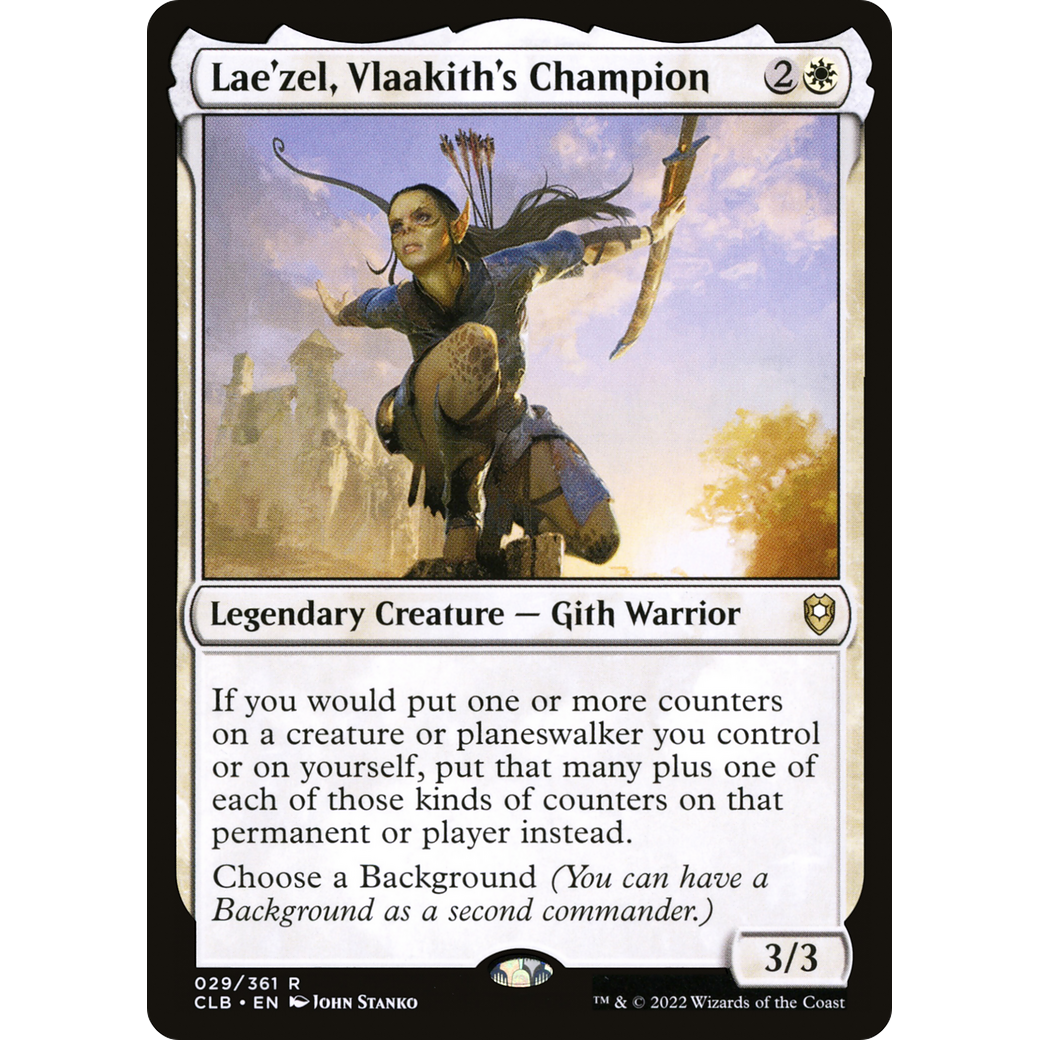 Lae'zel, Vlaakith's Champion (CLB-029) - Commander Legends: Battle for Baldur's Gate Foil