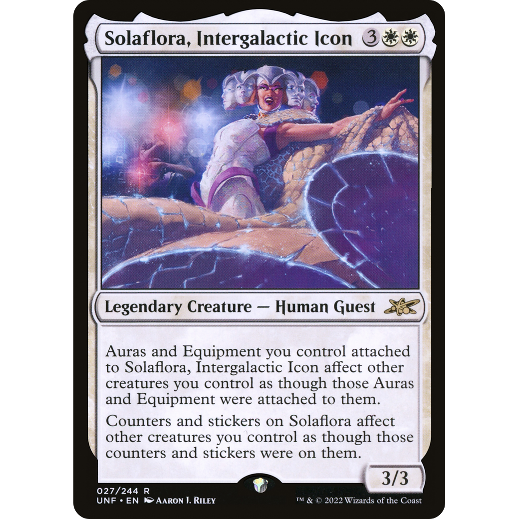 Solaflora, Intergalactic Icon (UNF-027) - Unfinity