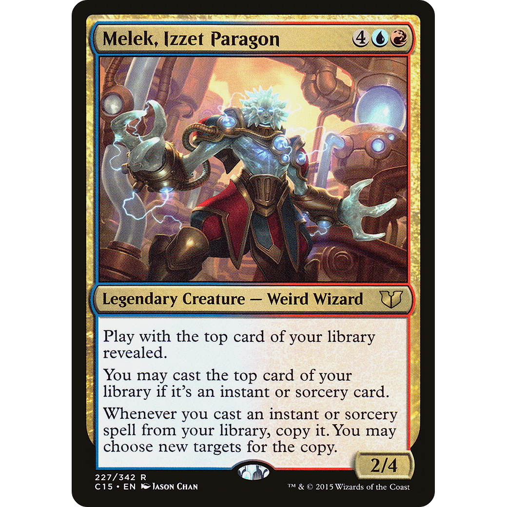 Melek, Izzet Paragon (C15-227) - Commander 2015