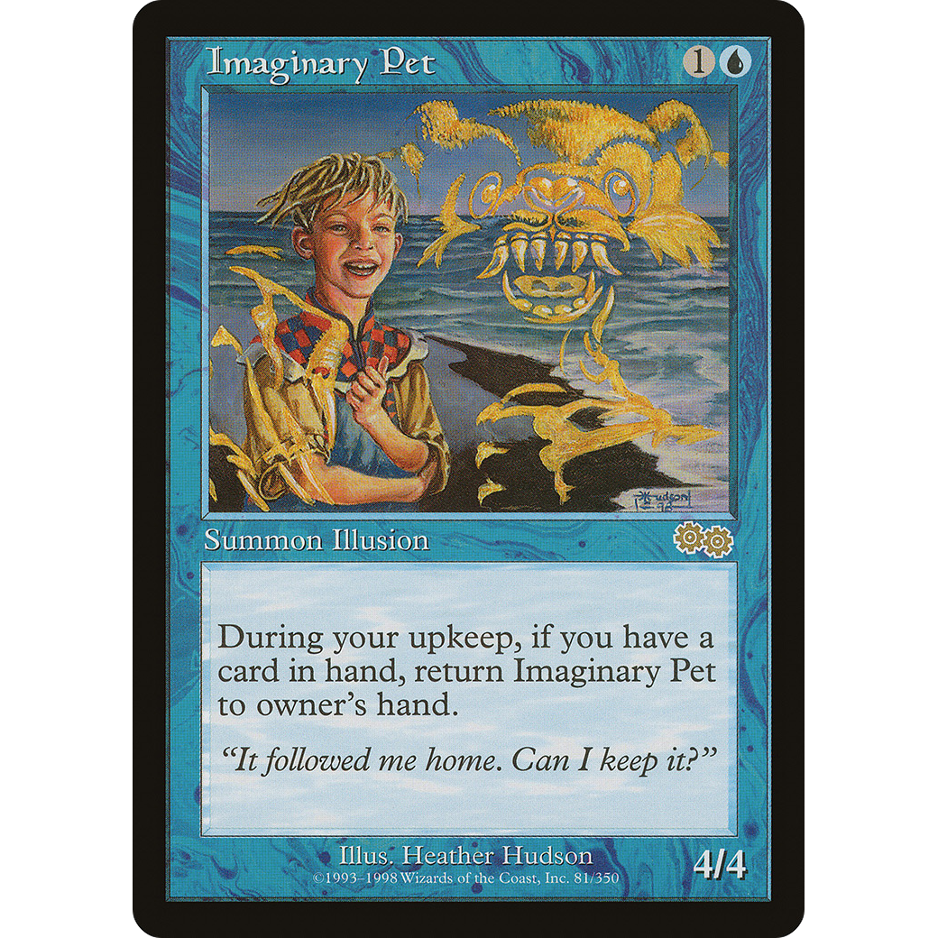 Imaginary Pet (USG-081) - Urza's Saga