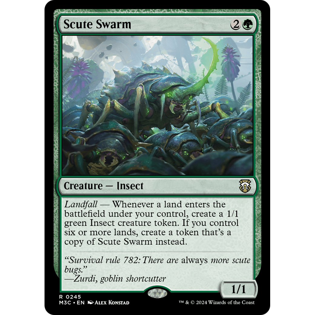 Scute Swarm (M3C-245) - Modern Horizons 3 Commander