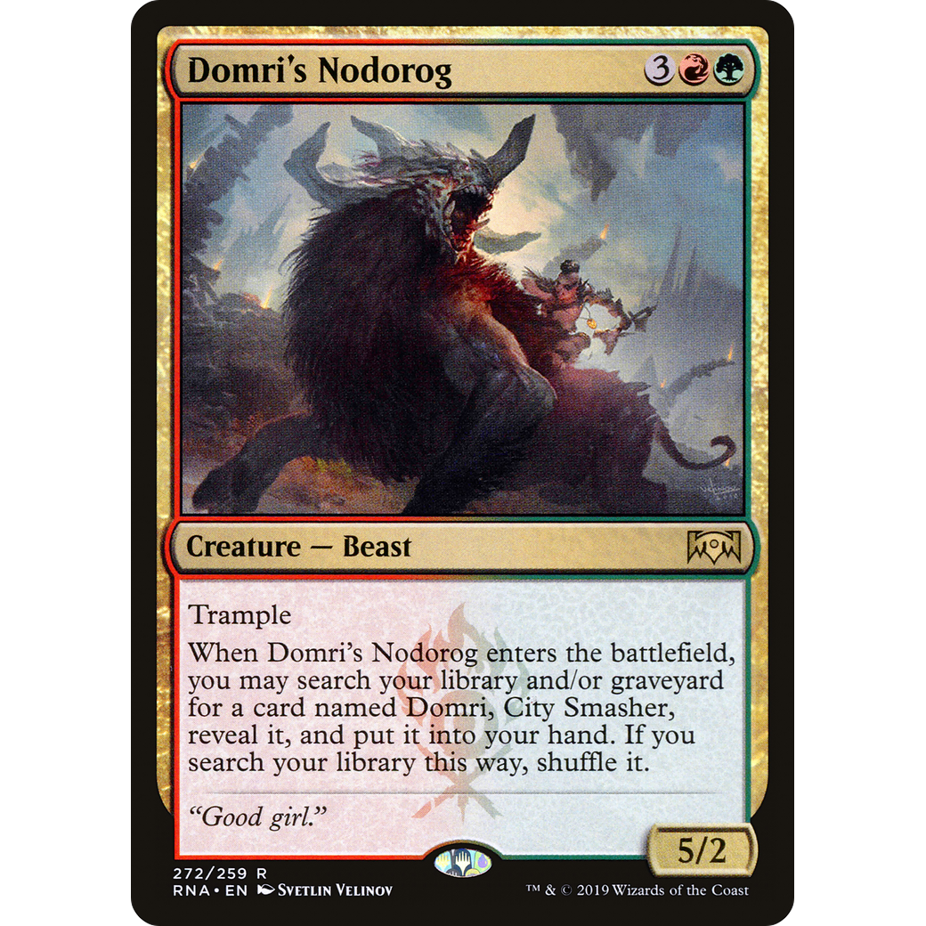 Domri's Nodorog (RNA-272) - Ravnica Allegiance