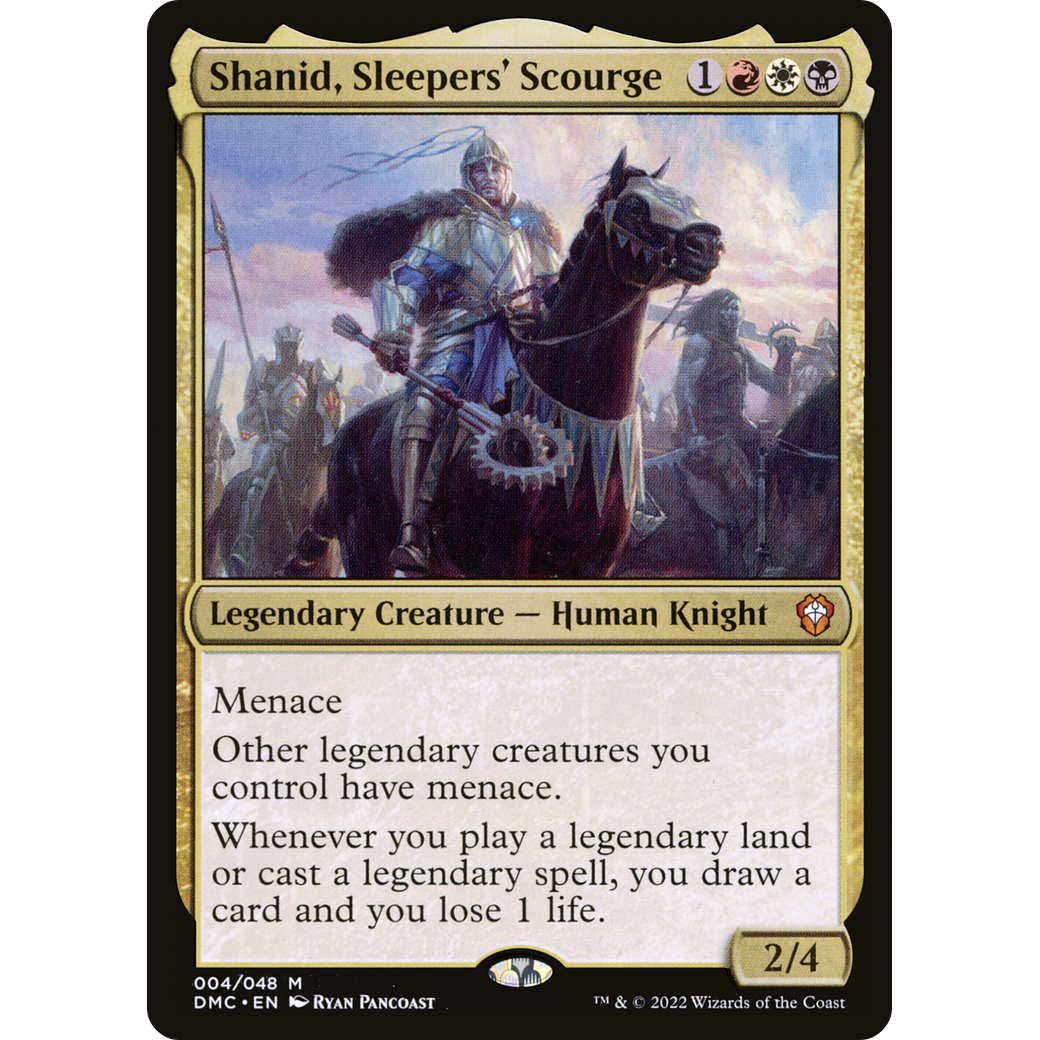 Shanid, Sleepers' Scourge (DMC-004) - Dominaria United Commander Foil