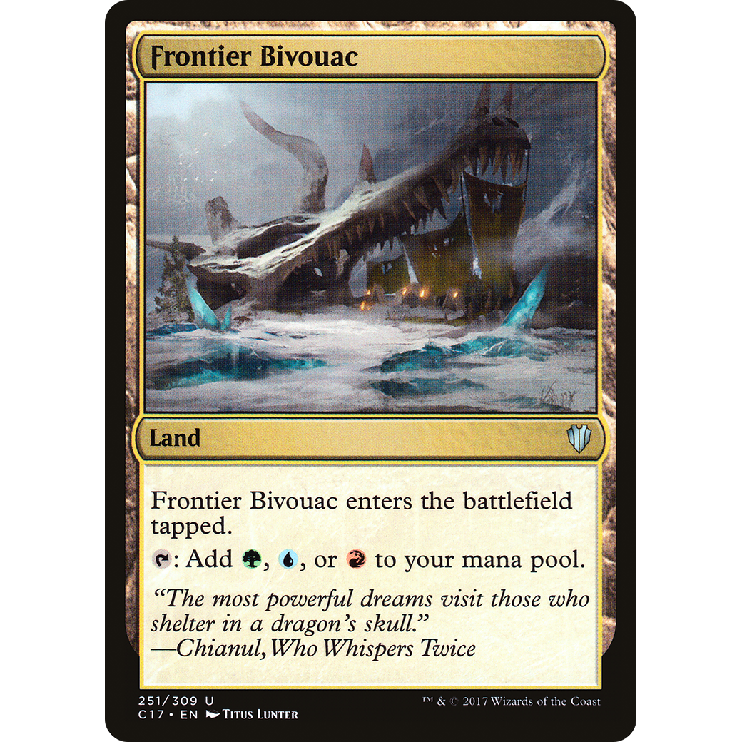 Frontier Bivouac (C17-251) - Commander 2017