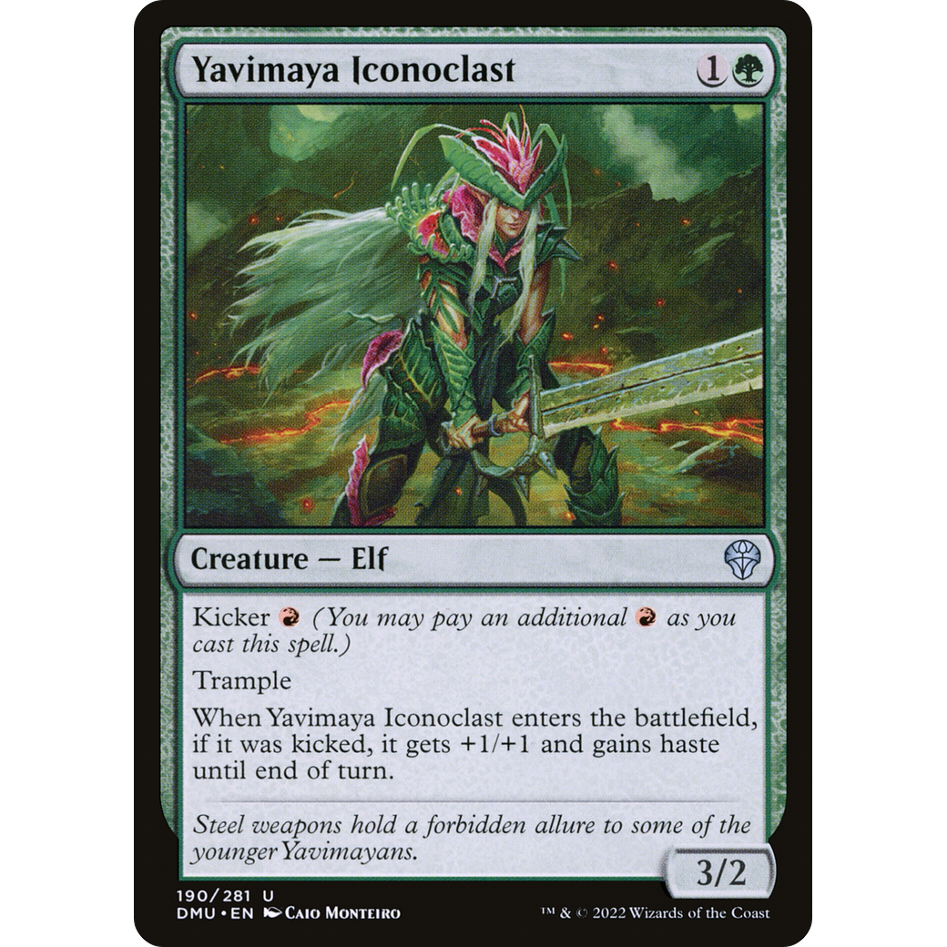 Yavimaya Iconoclast (DMU-190) - Dominaria United