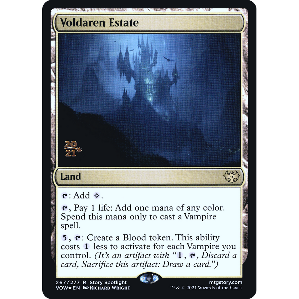 Voldaren Estate (PRE-267) - Innistrad: Crimson Vow Promos Foil