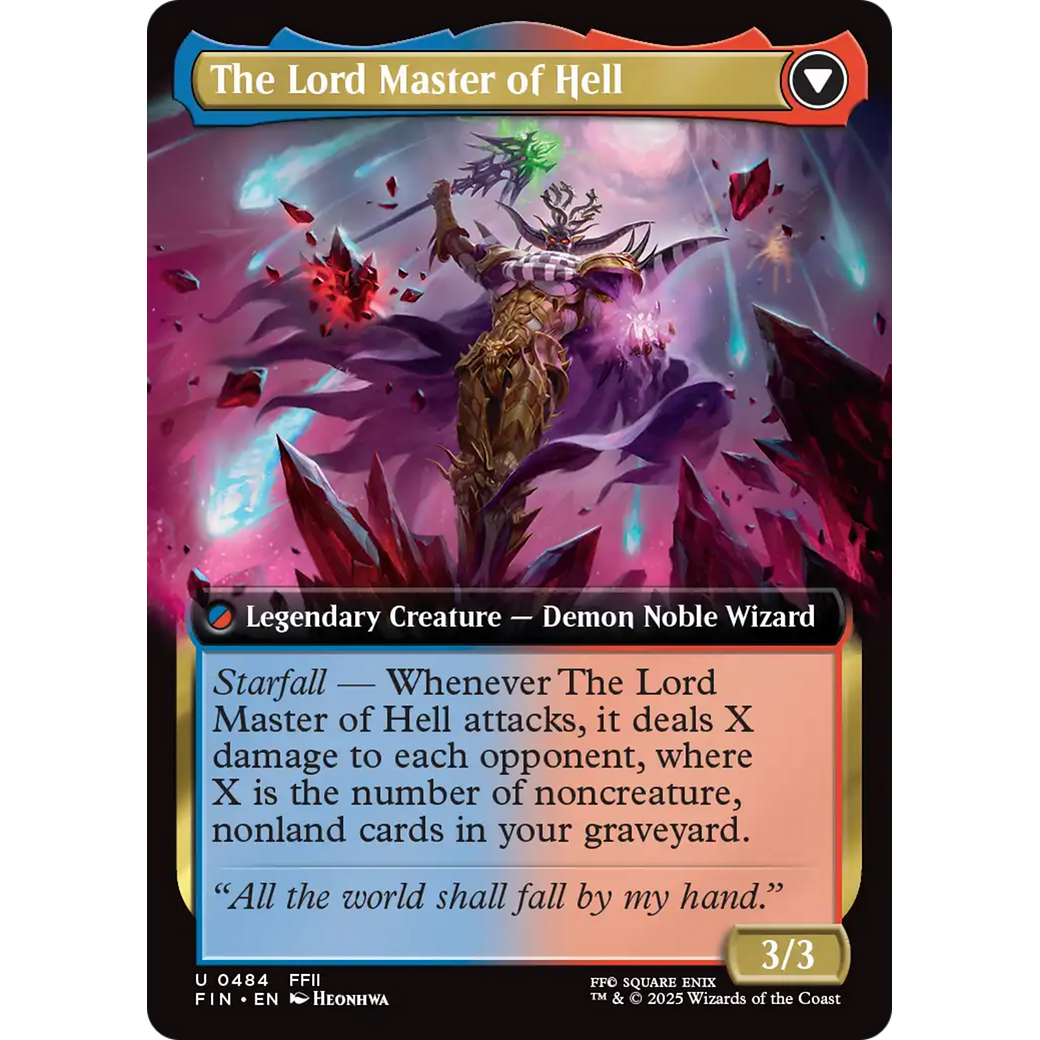 The Emperor of Palamecia // The Lord Master of Hell (FIN-484) - FINAL FANTASY: (Extended Art)