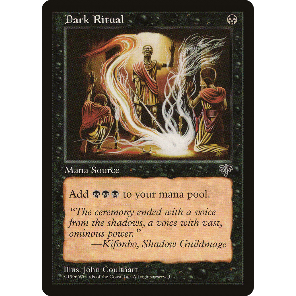 Dark Ritual (MIR-) - Mirage