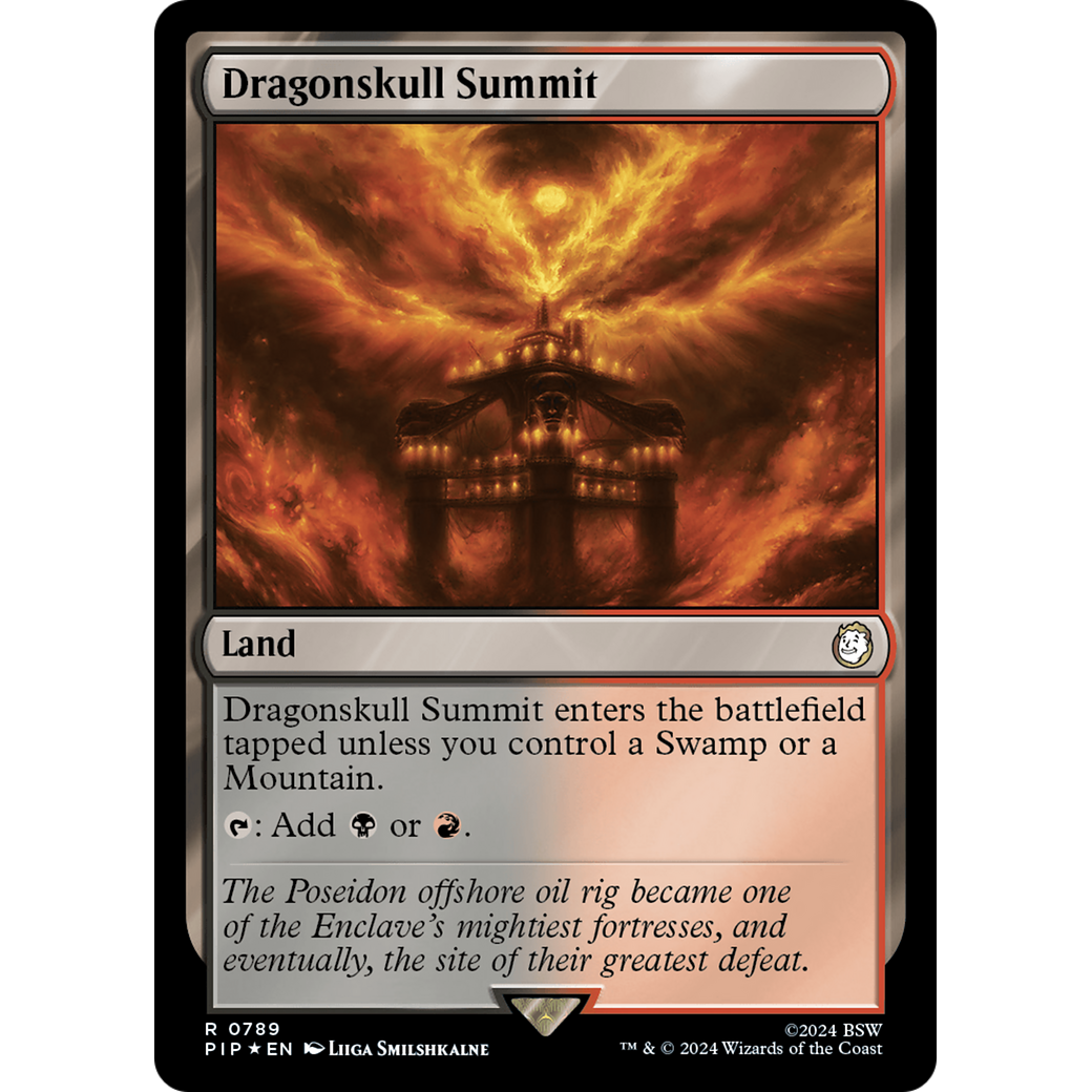 Dragonskull Summit (PIP-789) - Fallout Foil