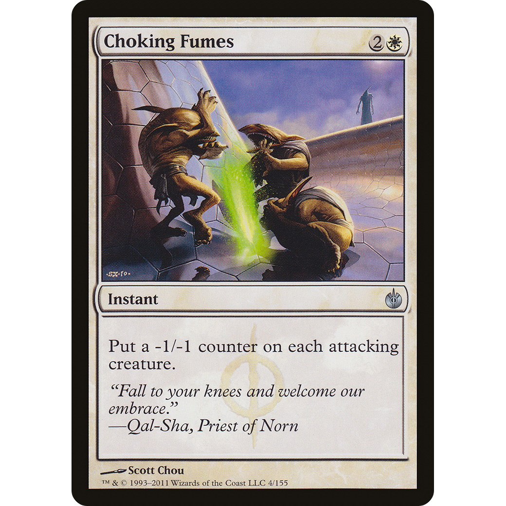 Choking Fumes (MBS-004) - Mirrodin Besieged