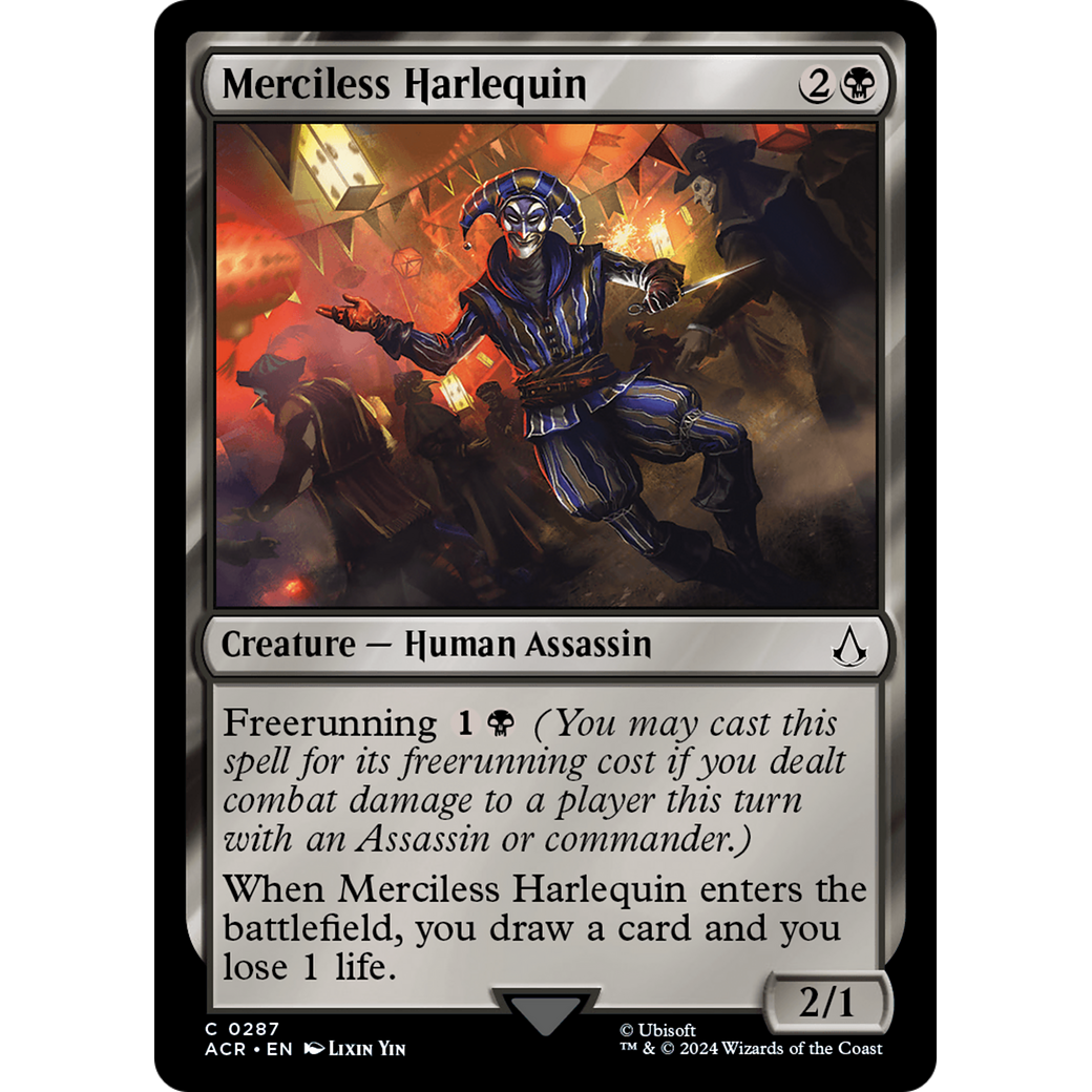 Merciless Harlequin (ACR-287) - Assassin's Creed