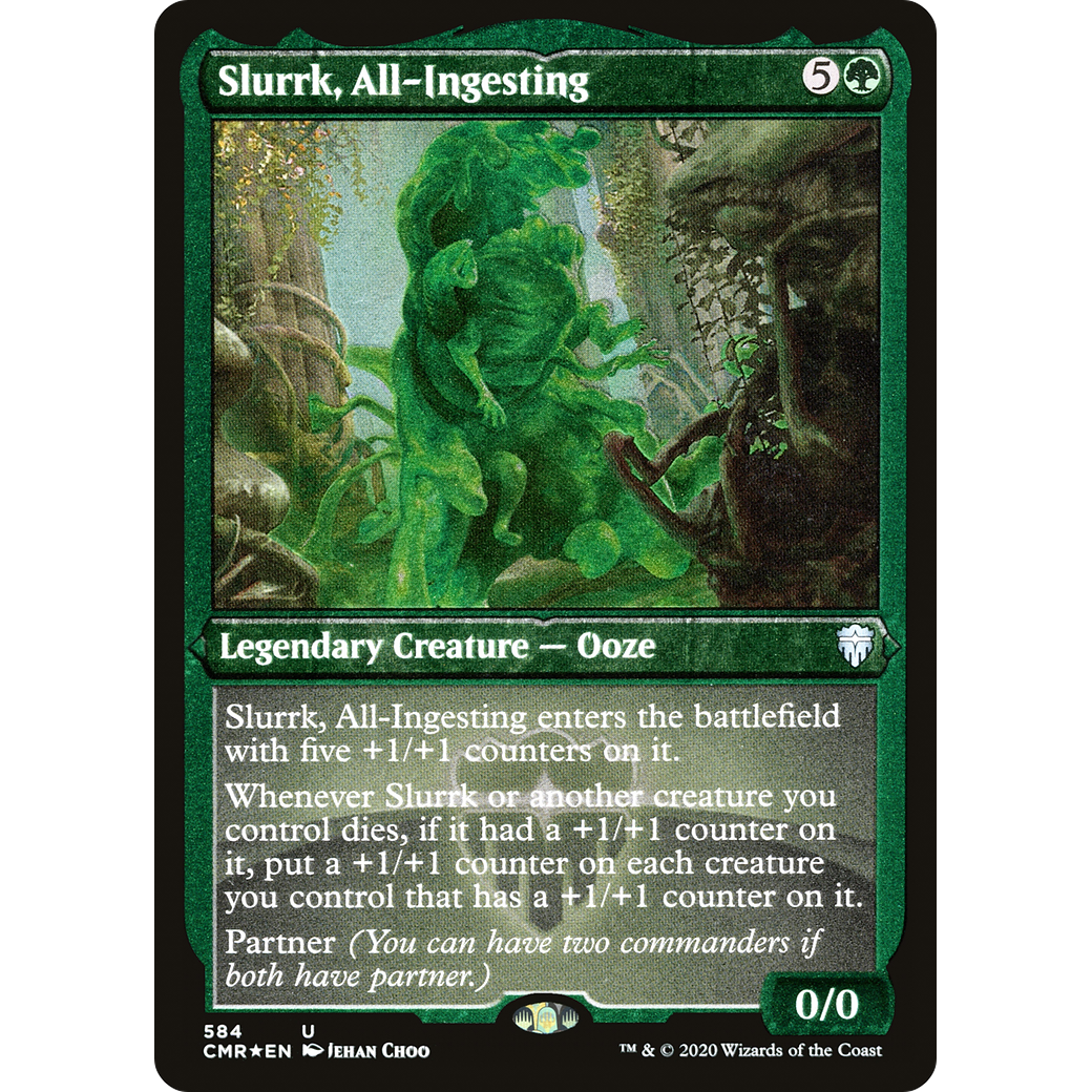 Slurrk, All-Ingesting (Foil Etched) (CMR-584) - Commander Legends Foil