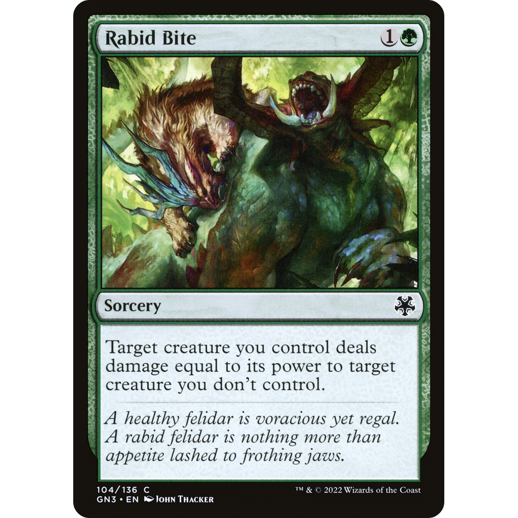 Rabid Bite (GN3-104) - Game Night: Free-for-All