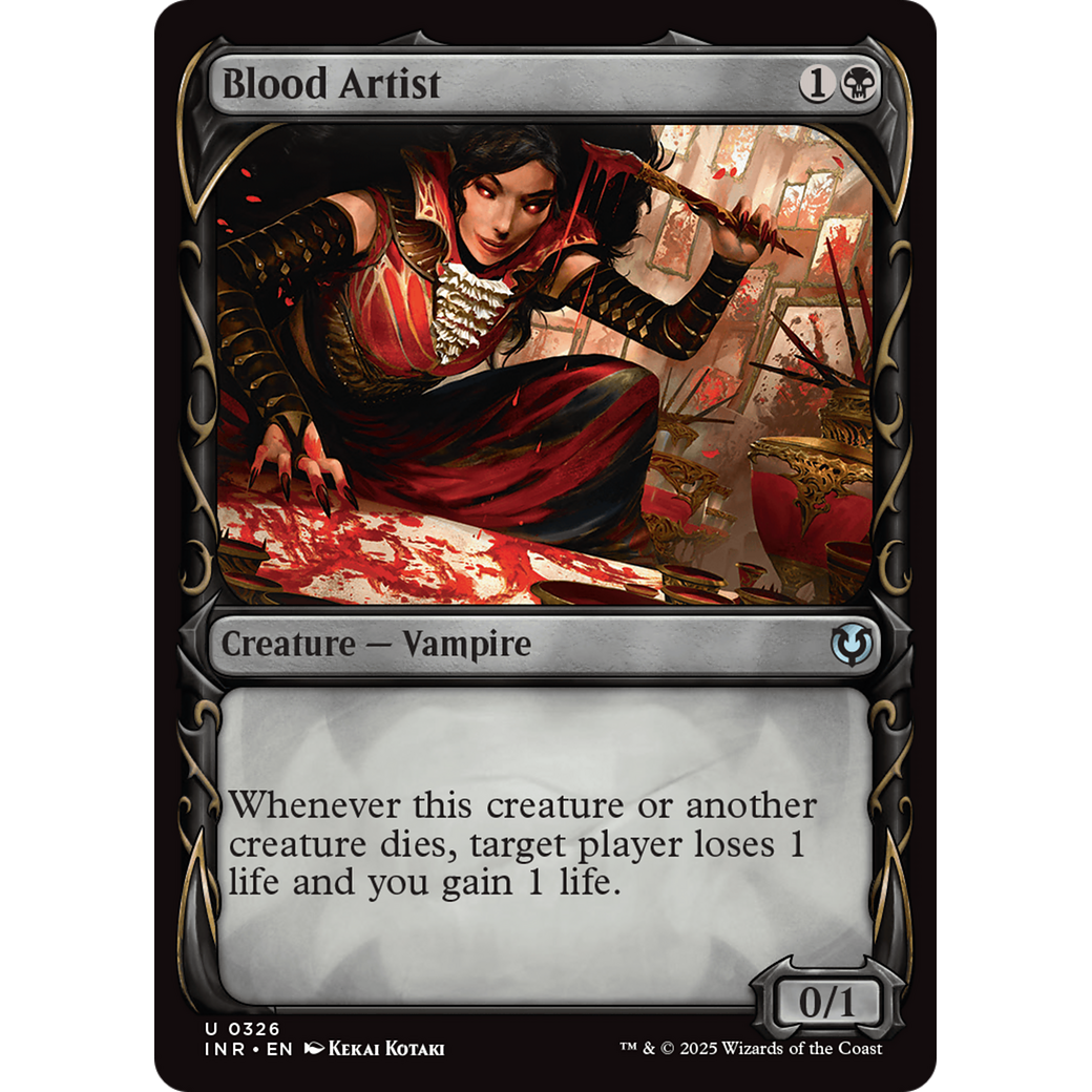 Blood Artist (INR-326) - Innistrad Remastered: (Showcase) Foil