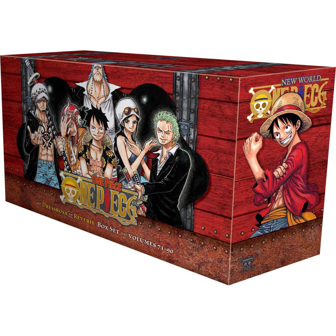 One Piece Box Set 4: Dressrosa to Reverie by Eiichiro Oda