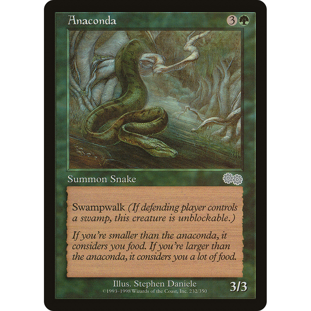 Anaconda (USG-232) - Urza's Saga