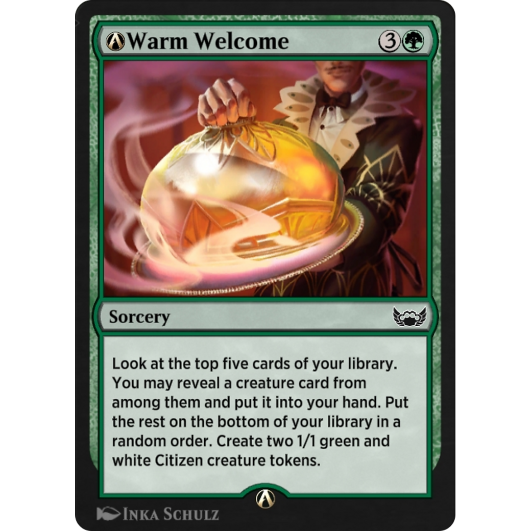 A-Warm Welcome (SNC-A-164) - Streets of New Capenna