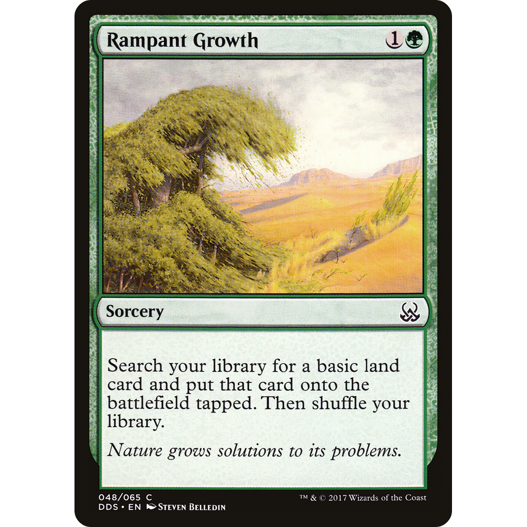 Rampant Growth (DDS-048) - Duel Decks: Mind vs. Might