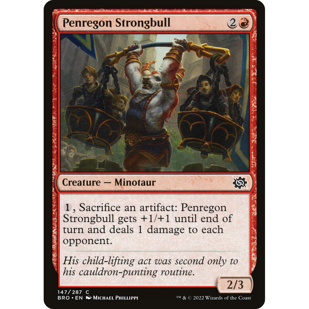 Penregon Strongbull (BRO-147) - The Brothers' War
