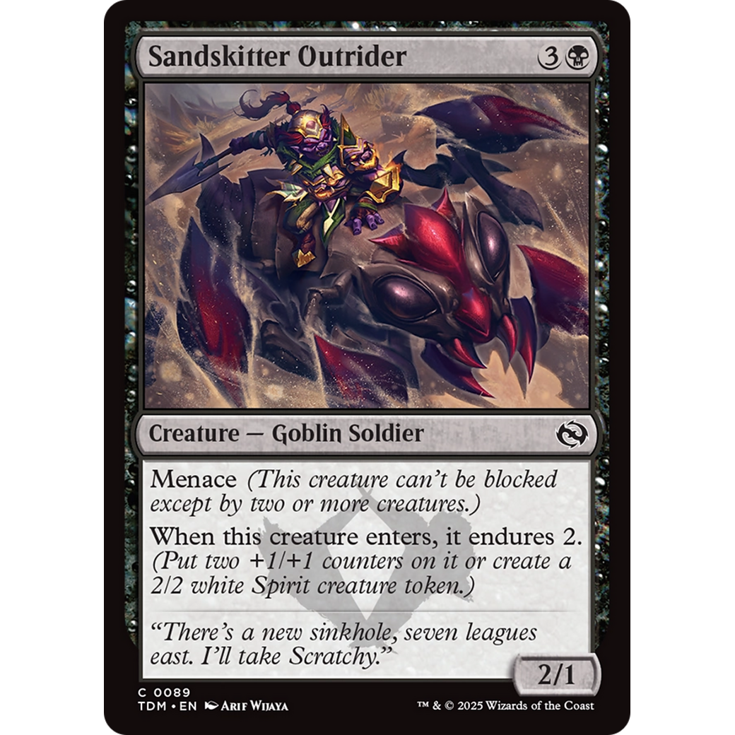 Sandskitter Outrider (TDM-089) - Tarkir: Dragonstorm