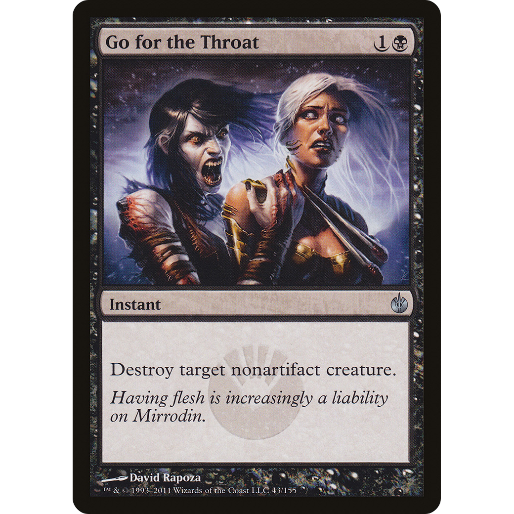 Go for the Throat (MBS-043) - Mirrodin Besieged