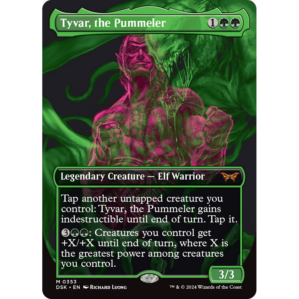Tyvar, the Pummeler (DSK-353) - Duskmourn: House of Horror (Borderless)