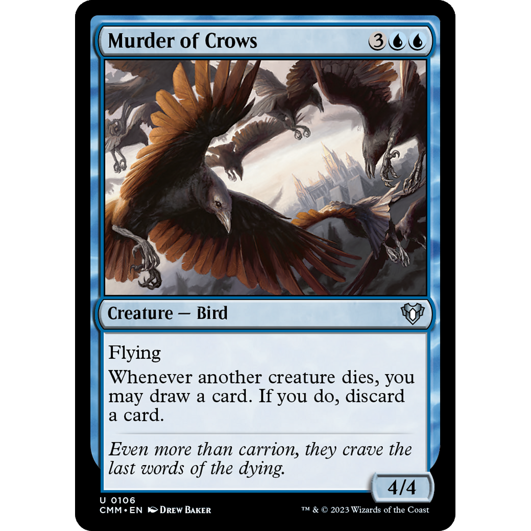 Murder of Crows (CMM-106) - Commander Masters Foil