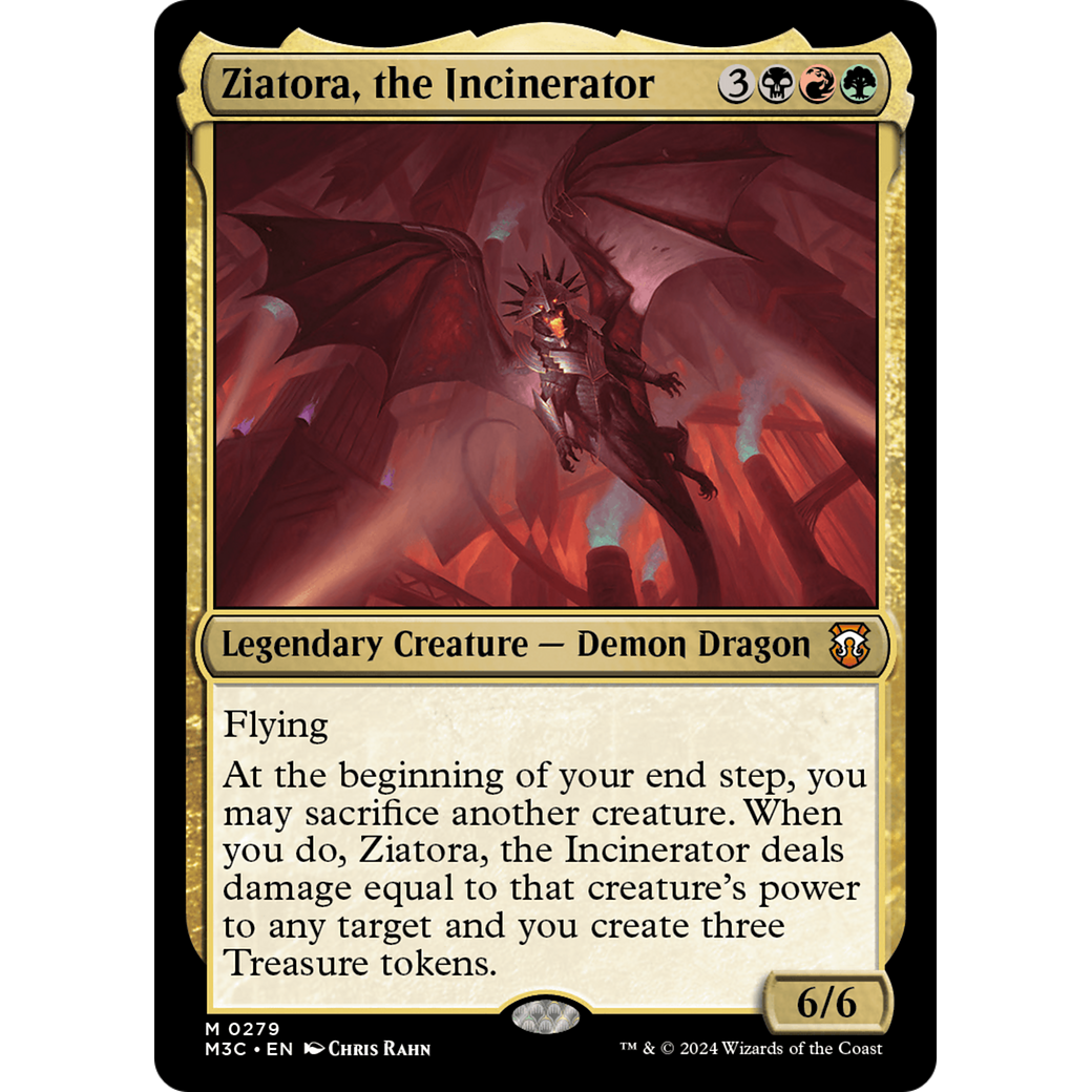 Ziatora, the Incinerator (M3C-279) - Modern Horizons 3 Commander