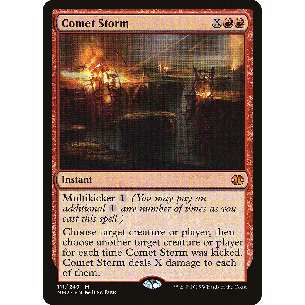 Comet Storm (MM2-111) - Modern Masters 2015 Foil