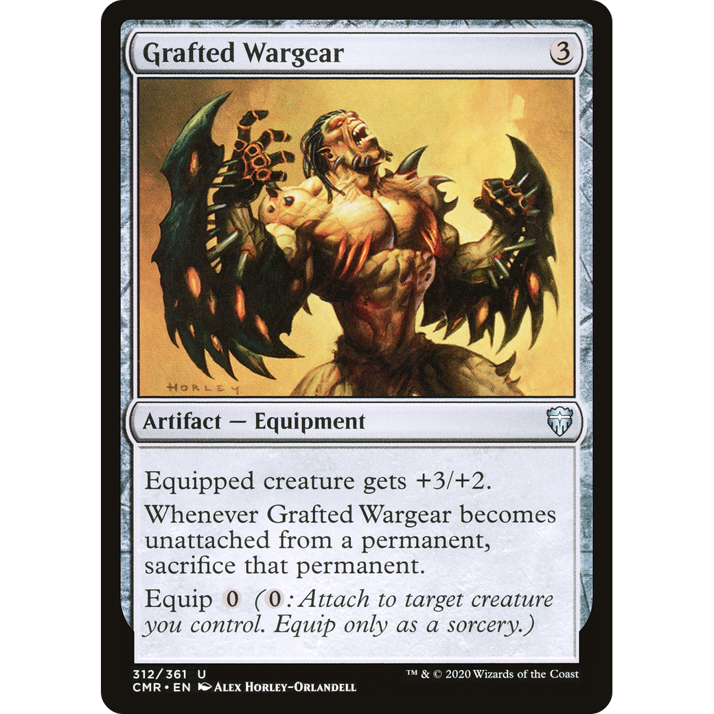 Grafted Wargear (CMR-312) - Commander Legends Foil