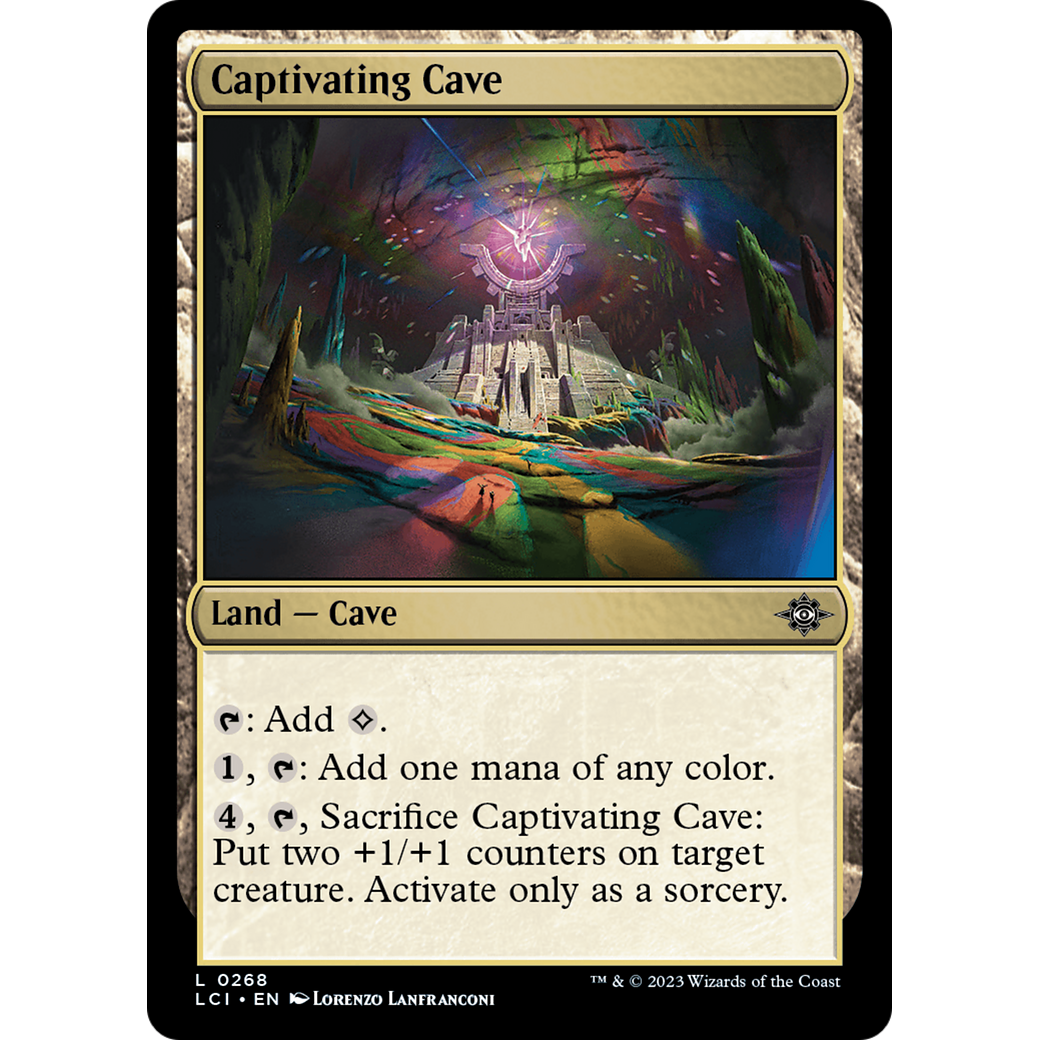 Captivating Cave (LCI-268) - The Lost Caverns of Ixalan Foil