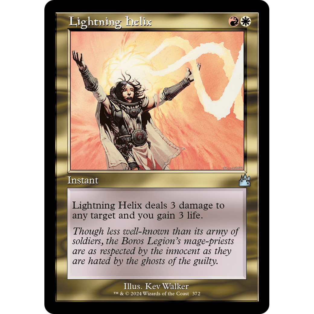 Lightning Helix (RVR-372) - Ravnica Remastered Foil