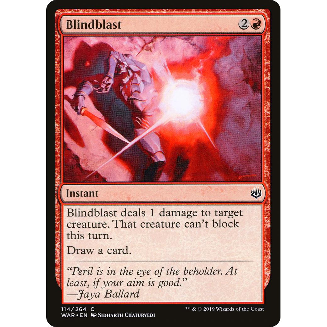 Blindblast (WAR-114) - War of the Spark Foil