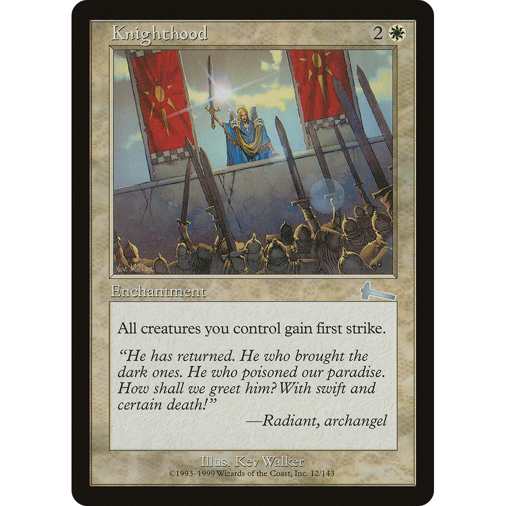 Knighthood (ULG-012) - Urza's Legacy
