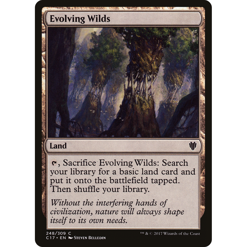 Evolving Wilds (C17-248) - Commander 2017
