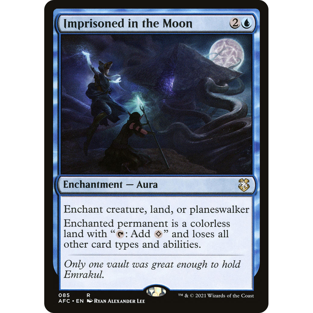 Imprisoned in the Moon (AFC-085) - Forgotten Realms Commander