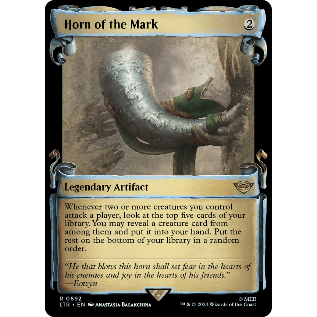 Horn of the Mark (LTR-692) - The Lord of the Rings: Tales of Middle-earth: (Showcase)