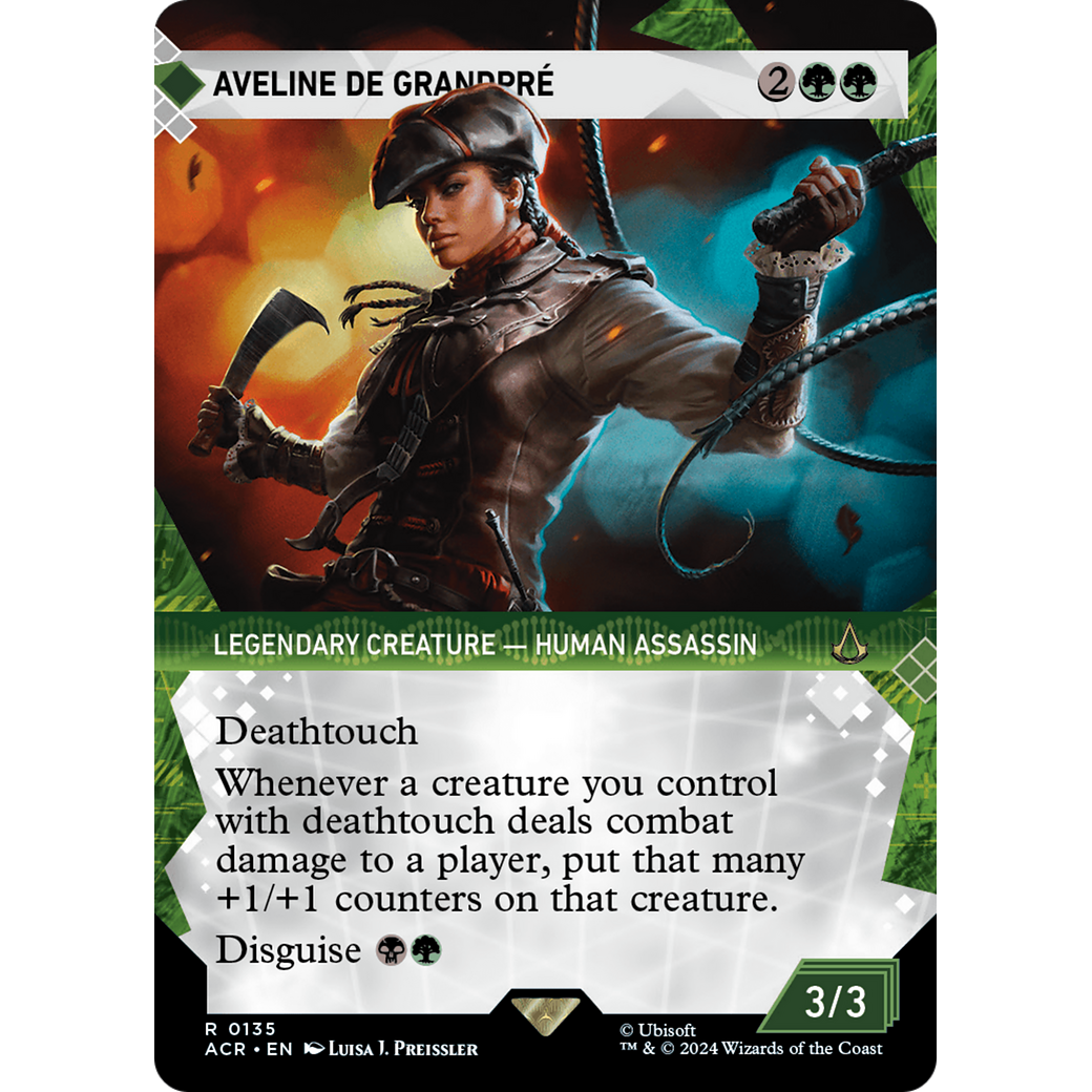 Aveline de Grandpre (Showcase) (ACR-135) - Assassin's Creed: (Showcase) (Borderless)