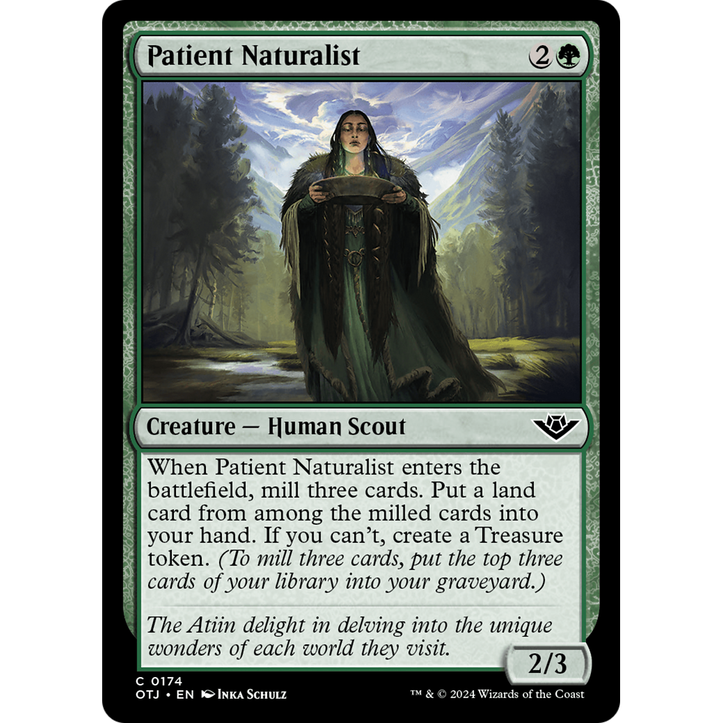 Patient Naturalist (OTJ-174) - Outlaws of Thunder Junction