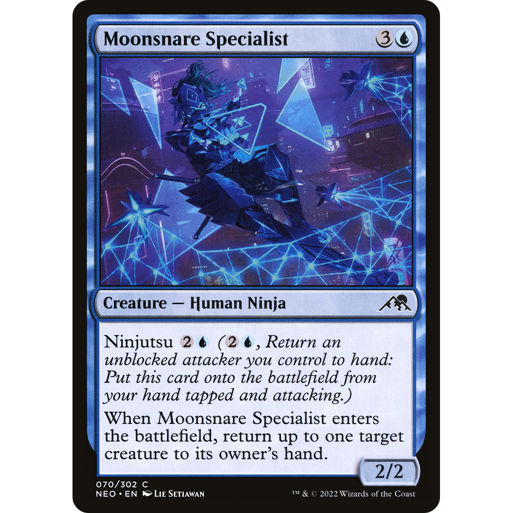 Moonsnare Specialist (NEO-070) - Kamigawa: Neon Dynasty