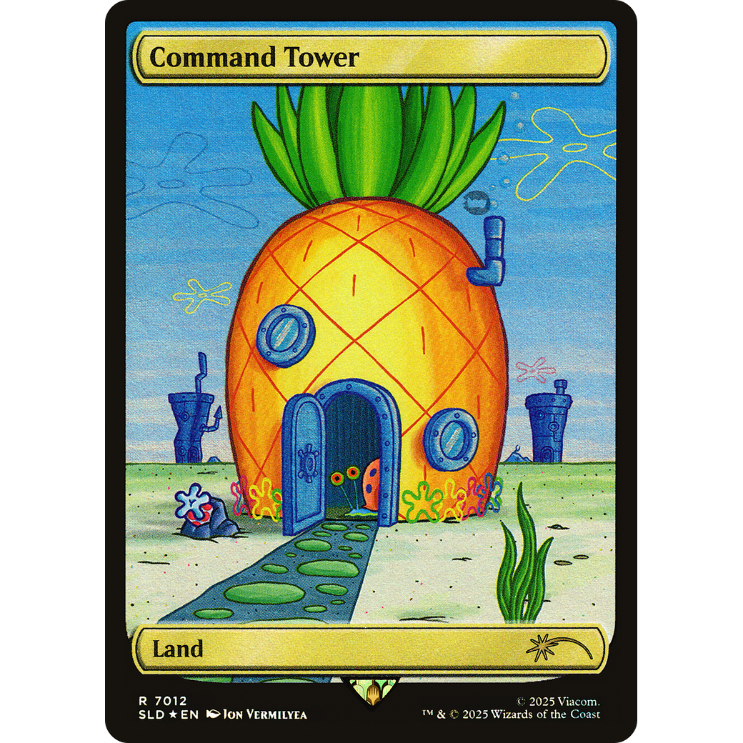 Command Tower (7012) (Rainbow Foil) (SLD-7012) - Secret Lair Drop Foil