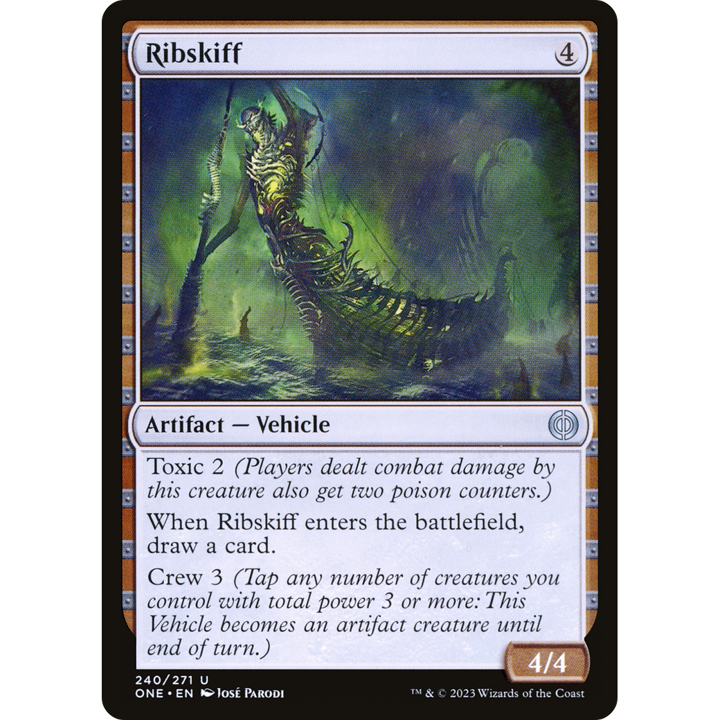 Ribskiff (ONE-240) - Phyrexia: All Will Be One Foil