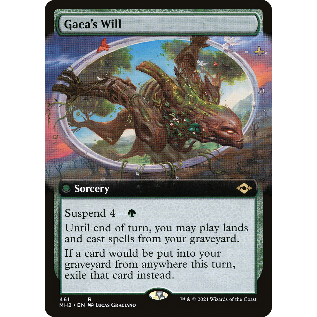 Gaea's Will (Extended Art) (MH2-461) - Modern Horizons 2: (Extended Art) Foil