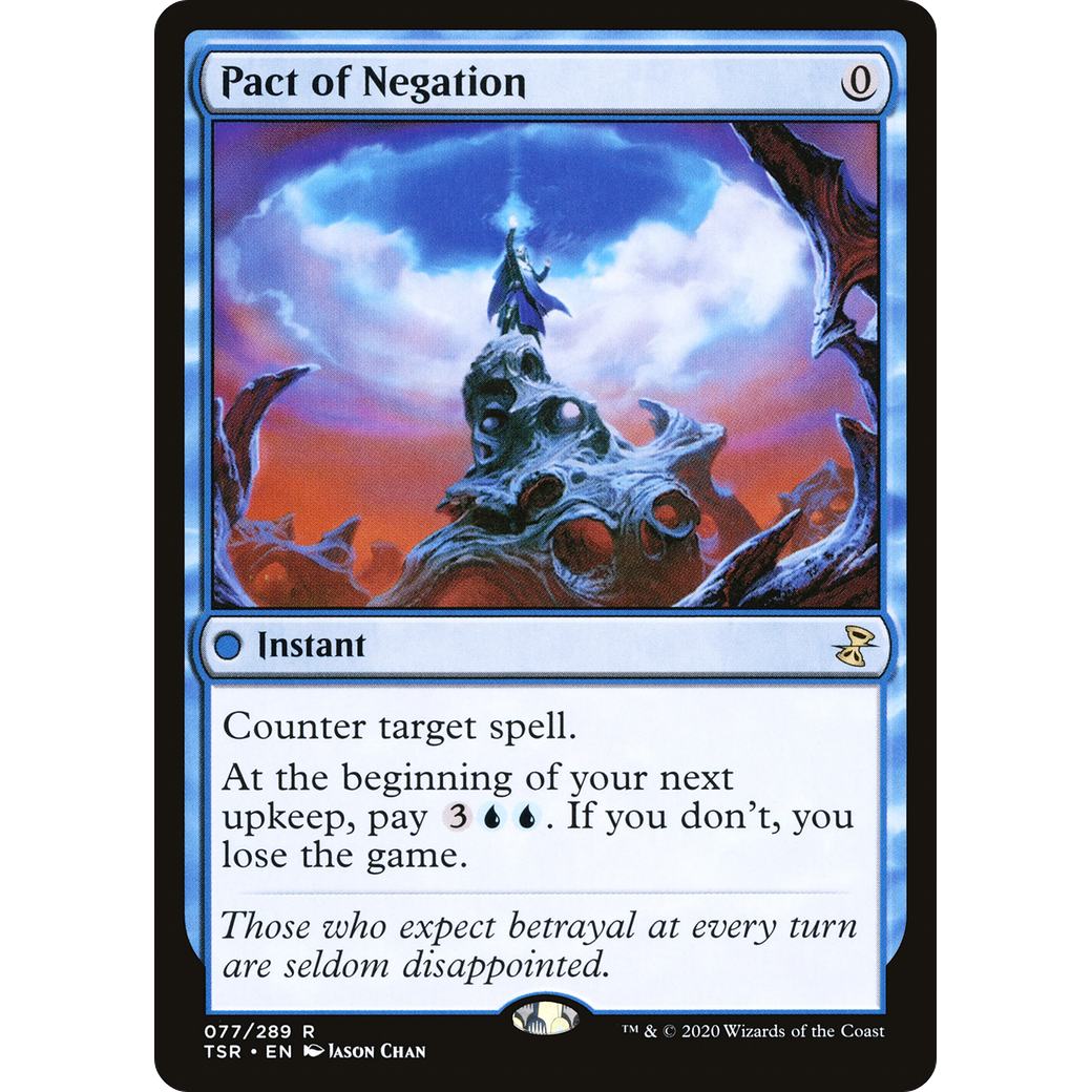 Pact of Negation (TSR-077) - Time Spiral Remastered Foil